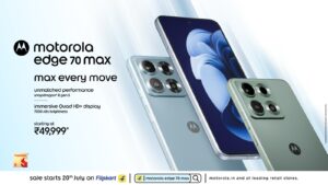 Motorola Launches edge 70 max, the Complete Performance&hellip;