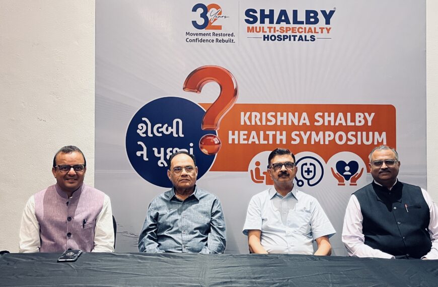 Krishna Shalby Health Symposium Draws 1,000+, Strengthens Healthcare Connect with South-West Ahmedabad
